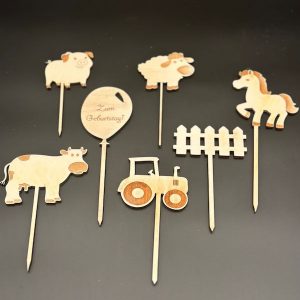 Caketopper, Tortentopper für Kinder «Bauernhof»