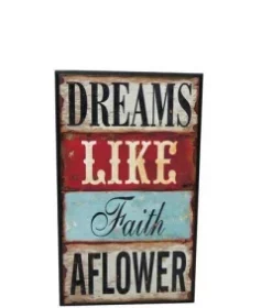 Holzschild mit Namensgravur