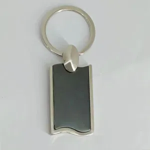 Schlüsselanhänger Metall blanko rund