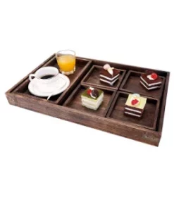 Personalisierte Servierplatte aus Holz