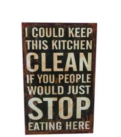 Dekoschild mit Spruch aus Holz graviert