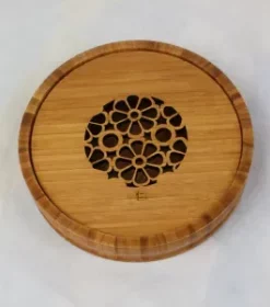 Serviertablett mit Spruch graviert