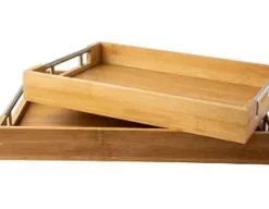 Dekotablett aus Holz mit individueller Gravur