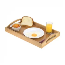 Tablett mit persönlicher Widmung aus Holz