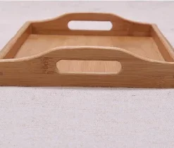 Rustikales Tablett mit Wunschtext