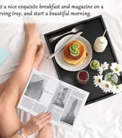 Servierhilfe aus Holz mit Gravur