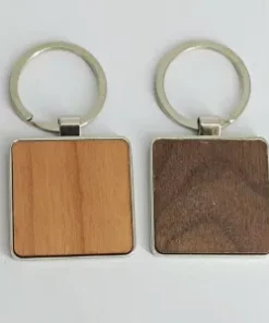 Schlüsselanhänger Holz mit Schriftzug