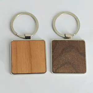 Schlüsselanhänger Holz mit Schriftzug