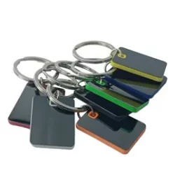 Gravierbarer Schlüsselanhänger aus Edelstahl