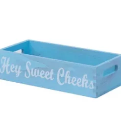 Holztablett mit Hausnummer graviert