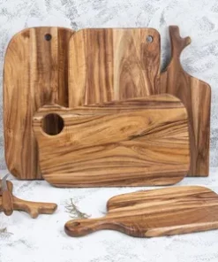 Käse-Holzschneidebrett für Serviergeschirr