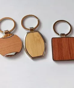 Lasergraviertes Holz Accessoire