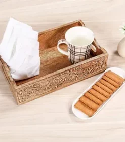 Tägliches Tablett mit Gravur für Küche