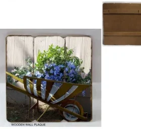 Tischschild aus Holz mit persönlicher Botschaft