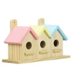 Hängendes Vogelhaus mit persönlicher Gravur für Bäume Pergolen oder Balkone