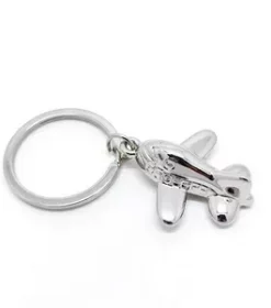 Hochwertiger 3D-Metallanhänger in Flugzeugform für Reiseliebhaber