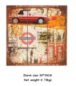 Schild mit Spruch aus Holz für die Küche