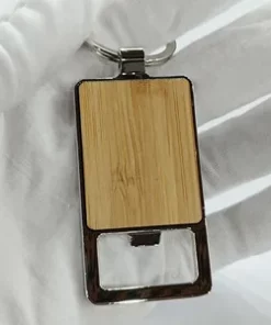 Schlüsselanhänger Holz mit Text