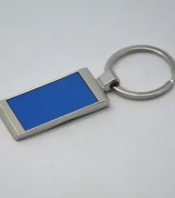 Eleganter Metall-Schlüsselanhänger leer