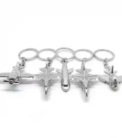 Geschenkidee für Piloten – Flugzeug-Schlüsselanhänger aus Metall