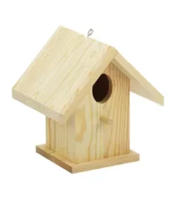 Vogelhaus mit Tiermotivgravur für Tierfreunde Naturliebhaber und Gartenbesitzer