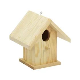Vogelhaus mit Tiermotivgravur für Tierfreunde Naturliebhaber und Gartenbesitzer