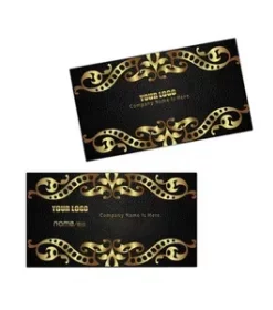 Lasergravierte Einladung aus echtem Metall