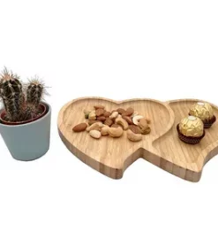 Tee-Tablett mit Gravur für Entspannung