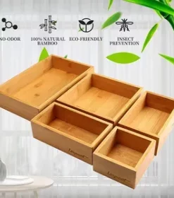 Vintage Gravurtablett aus Holz