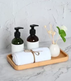 Tablett für Verkaufsstand graviert