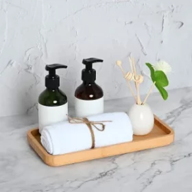 Tablett für Verkaufsstand graviert