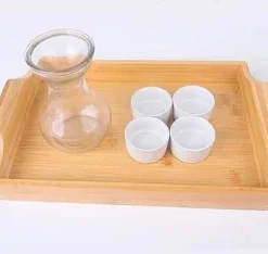 Holztablett mit regionalem Motiv graviert