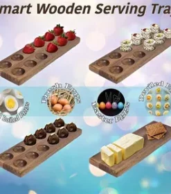 Tablett mit Gravur für Wohnzimmerdeko