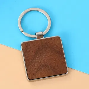 Schlüsselanhänger Holz für Paare mit Namen