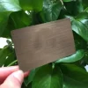Exklusive Einladung auf eloxiertem Aluminium