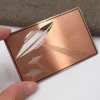 Gutschein aus Metall für Luxusgeschenke