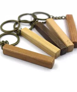 Personalisierter Herzanhänger Holz