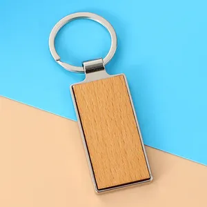 Engel Schlüsselanhänger Holz