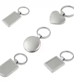 Einfacher Schlüsselanhänger ohne Gravur