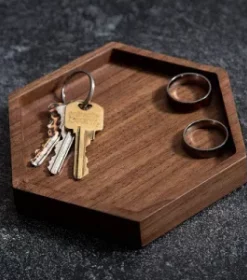 Graviertes Tablett für Hochzeitstisch