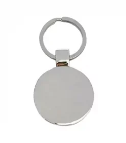 Rechteckiger Schlüsselring aus Metall