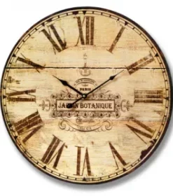 Lasergravierte Wanduhr mit Motiven für Kinderzimmer oder Flur