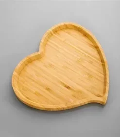 Tablett mit Wunschbotschaft graviert