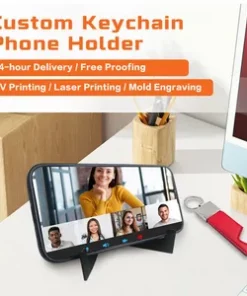 Mini-Stativ für Handy mit Schlüsselclip