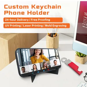 Mini-Stativ für Handy mit Schlüsselclip