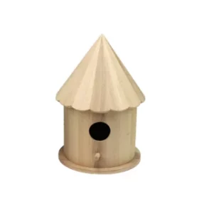 Bastelbares Vogelhaus mit Gravuroption für Kindergeburtstage und Schulaktionen