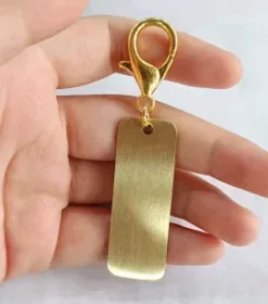 Blanko Schlüsselring Edelstahl