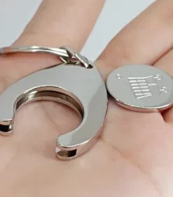 Token-Schlüsselanhänger aus robustem Kunststoff