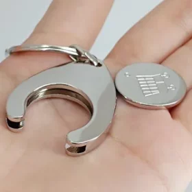 Token-Schlüsselanhänger aus robustem Kunststoff