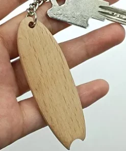 Vintage Holzanhänger Schlüssel